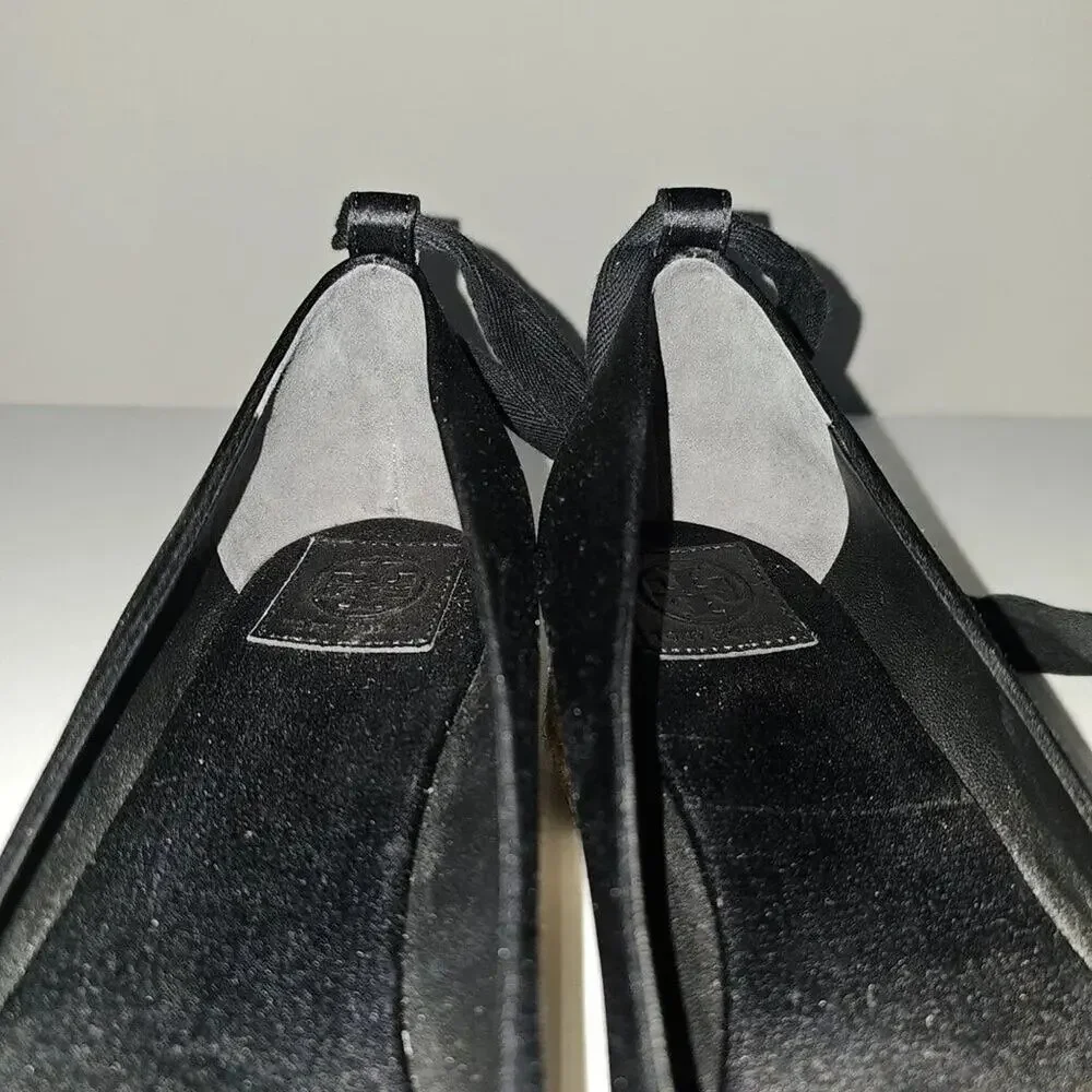 NWT Tory Burch Black Espadrilles - Picture 7 of 15